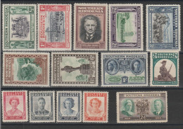 Southern Rhodesia 1940/52 - 22 Val. MH - Southern Rhodesia (...-1964)