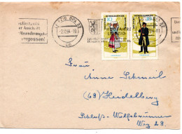 61342 - DDR - 1964 - 10Pfg Trachten Zdr A Bf (etw Stockig) LEIPZIG - ... -> Westdeutschland - Cartas & Documentos