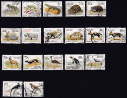 Endangered Animals - 1993 - Used Stamps