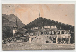 Gsteig Hôtel Bären 1911 - Gsteig Bei Gstaad