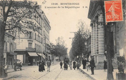 Montrouge         92        Avenue De La République  . Marchand Ambulant A G   N° 1848        (voir Scan) - Montrouge