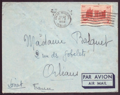 Sénégal, Enveloppe Du 31 Janvier 1950 De Dakar Pour Orléans - Other & Unclassified