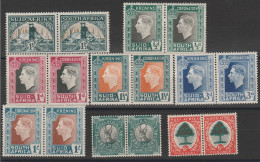 Unione Sudafricana 1936/38 - 78/91 MH - Unused Stamps