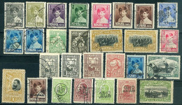 Roumanie Lot Timbres Avant 1932 Oblitérés + Le N° 177a Y&T Neuf Sans Charnière Gomme Altérée - Used Stamps
