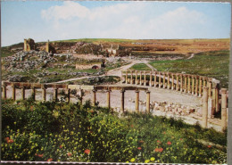 JORDAN JERASH CHURCH APOSTLES MARTYRS RUINS BUILDING CARD POSTCARD CARTOLINA ANSICHTSKARTE CARTE POSTALE POSTKARTE CP - Giordania