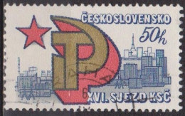 Société - TCHECOSLOVAQUIE - Congrès Du Parti Communiste - N° 2439 - 1981 - Usados