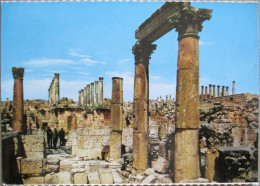 JORDAN JERASH CHURCH APOSTLES MARTYRS RUINS BUILDING CARD POSTCARD CARTOLINA ANSICHTSKARTE CARTE POSTALE POSTKARTE CP - Jordanien