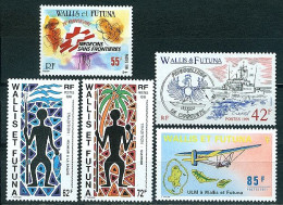 Wallis & Futuna N°Y&T 405 à 410 Poste 1991 Sujets Divers Neuf Sans Charnière Très Frais - Nuevos