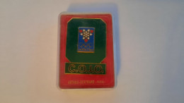 Badge "Comité D'organisation Des Jeux Olympiques De Grenoble" Des Jeux Olympiques De Grenoble 1968 - Habillement, Souvenirs & Autres