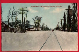 CANADA  ONT   HAMILTON   WINTER SCENE WITH TRAM CAR  - Hamilton