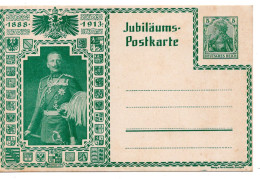 61373 - Deutsches Reich - 1913 - 5Pfg PGAKte "Wilhelm II", Ungebraucht - Cartes Postales