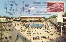 Etats-Unis - Exposition De Bruxelles CM 638 (année 1958) - Maximum Cards