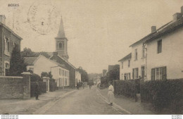Boirs - Rue Et Eglise Saint-Lambert - Vue Animée - 2 Scans - Bassenge
