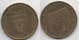 + FRANCE   + 2 EUROS PARIS  + 14 - 07 - 1996 + - 2 Centimes