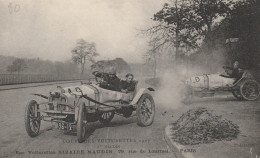 4923  13 Paris, Coupe Des Voiturettes 1907 Siraire Naudin 79 Rue De Lourmel Paris. (légers Dégâts Sur Le Côté Droit)  - Rallyes