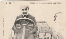 4923 21 Teste Sur Voiture Panhard Levassor.  - Rallye