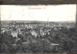 42205223 Crimmitschau Blick Ueber Die Stadt Bahnpost Crimmitschau - Crimmitschau