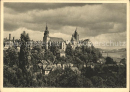 42205165 Schwarzenberg Erzgebirge Blick Zu Kirche Und Schloss Serie C Fichtelber - Schwarzenberg (Erzgeb.)