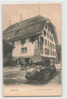 Saanen Animée Attelage Fontaine - Gessenay