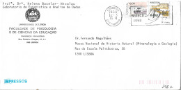 Portugal Cover TAP Air Portugal 14 MARÇO 1990 Slogan Cancel - Covers & Documents