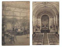 O.L.V. Waver  WAVRE-NOTRE-DAME Etablissement Des Ursulines 2 Kaarten - Sint-Katelijne-Waver