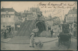 51 REIMS - La Passerelle Du Canal Et La Rue De Vesle 1914 - TTB - Reims