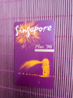 Card Singapore Plus 96 2 Scans Rare - Letonia