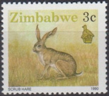 Zimbabwe 1990 - Scrub Hare (Lepus Saxatilis) - Lapins