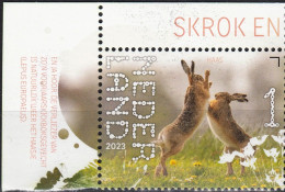 Netherlands 2023 (Mi 4173) - European Hare (Lepus Europaeus) - Rabbits