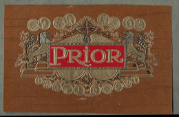 Publicite   Cigare - Tabac  -  Prior   -  Vers 1880 -1900 - Avec Relief - Andere & Zonder Classificatie