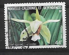 NOUVELLE CALEDONIE:Flore:Orchidées Calédoniennes Multicolores    N°520  Année:1986. - Gebruikt