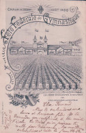 La Chaux De Fonds NE, Fête Fédérale De Gymnastique 1900, Mouvement D'ensemble Des 6500 Gymnastes (25.7.1900) - Gymnastik