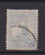 AUSTRALIA    1915    6d  Dull  Blue    Wmk W6      USED - Used Stamps