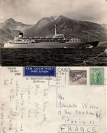 AUSTRALIA 1938 AIRMAIL POSTCARD SENT TO PARIS - Briefe U. Dokumente