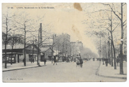 CPA Précurseur - LYON - Boulevard De La Croix-Rousse - Edit. P. Martel - - Lyon 4