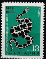 Bulgaria 1968 (MNH) (Mi 1823)  - Indian Rock Python (Python Molurus) - Snakes