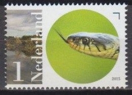 Netherlands 2015 (MNH) (Mi 3347) - European Grass Snake (Natrix Natrix) - Slangen