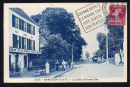 94 ORMESSON - Le Tabac Et Grande Rue - Ormesson Sur Marne