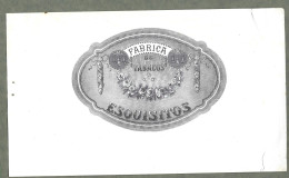 Publicite   Cigare - Tabac  -lord-extra Fina - Esquisitos    - Vers 1880 -1900 - Format 15 Sur 26 Cms   - Armoirie - Altri & Non Classificati