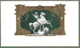 Publicite   Cigare - Tabac  - Monumento  S.PQ.R  - Vers 1880 -1900 - Format 15 Sur 26 Cms   - Avec Relief - Sonstige & Ohne Zuordnung