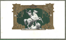 Publicite   Cigare - Tabac  - Monumento  S.PQ.R  - Vers 1880 -1900 - Format 15 Sur 26 Cms   - Avec Relief - Autres & Non Classés