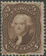 689527 USED ESTADOS UNIDOS 1861 U.S. EN LAS ESQUINAS INFERIORES - Neufs