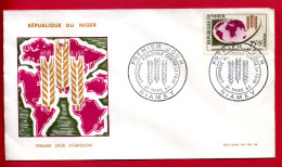 1963 - Niger - FDC - CAMPAGNE MONDIALE CONTRE LA FAIM - Oblitération De Niamey - Tp N° 119 - Níger (1960-...)