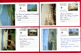 RSA - Afrique Du Sud - 4 Cartes Postales Entiers Postaux - EAU  BARRAGES - Brieven En Documenten