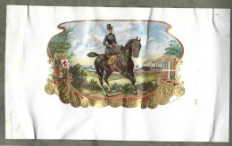 Publicite   Cigare - Tabac  -  Princesse - Cavaliere -  Vers 1880 -1900 -   Format 15 Sur 26 Cm - Autres & Non Classés