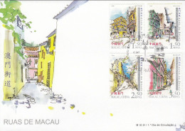 ENA080 - Ruas De Macau - 13.09.2006 - FDC