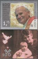 689540 MNH VATICANO 2020 CENTENARIO DEL NACIMIENTO DEL SANTO PAPA JUAN PABLO II - Neufs