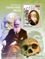 2023-02 - CENTRAL AFRICAN- ALFRED RUSSEL WALLACE         1V  MNH** - Natura