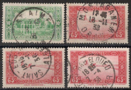 ALGERIE Timbres-Poste Lot Belles Oblitérations : ST AIME, MOSTAGANEM, BAB EL OUED & ST EUGENE TB - Oblitérés