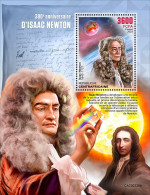 2023-02 - CENTRAL AFRICAN- ISAAC NEWTON         1V  MNH** - Astronomie